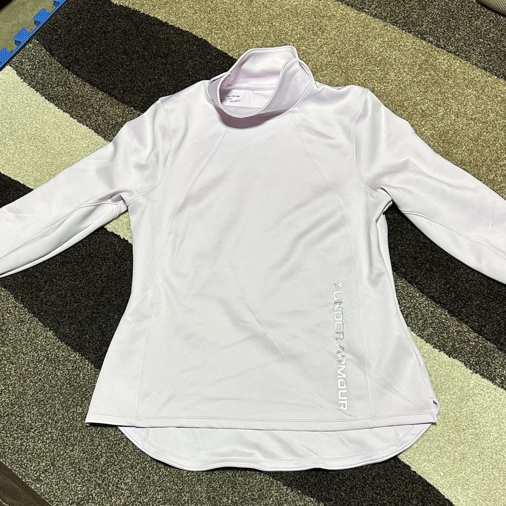 Under Armour Lavender Turtleneck Long Sleeve